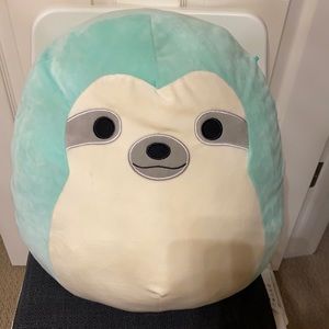Blue sloth squishmallow